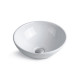 Lave main bol - céramique blanc - 28 cm - olys 