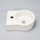 Lave main rond - céramique - 35x27 cm - moon 