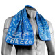 Serviette rafraîchissante freeze imprime bleu t.u - LMA - 99135 