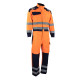 Combinaison haute visibilité ATEX Risk Pratic - orange/ bleu - LMA - 4156-M 