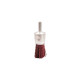 Brosse pinceau sur tige fil nylon pour décapage doux bois/métal D. 20 mm - Q. 6 x 17 mm - Gr. 80 - LEMAN - 120.021V 