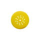 5 disques auto-agrippant corindon jaune - D. 225 mm Gr. 80 - 18 + 1 trous pour bois - LEMAN - 22519.02 