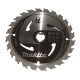 Lame carbure MFORCE bois MAKITA 165 x 20 mm 24 dents - B-32007 