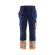 Pantalon artisan haute-visibilité 15291860 - Couleur et taille au choix marine-orange fluo