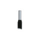 Mèche à rainer droite HM micrograin - D. 6 mm L.U. 20 mm L.T. 55 mm Q. 8 mm - Carbure monobloc - LEMAN - 408.706.00 