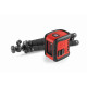 Kit mini laser croix rouge Bambino KAPRO avec trépied flexible modèle 842 - 58420 