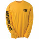 Caterpillar c1510034 - t-shirt à manches longues - homme - Coloris au choix Jaune