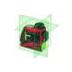 Laser Auto-nivelant 3D Vert - Portée 40 m, Précision ±2 mm / 10 m - JUNIOR - METRICA - 61415M 