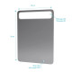 Miroir salle de bain avec bandeau LED - 50x70x5 cm - CLOUD Aurlane - LAV478 