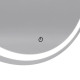 Miroir salle de bain LED auto-éclairant CIRCLE LIGHT Ø59cm Aurlane - MIR009 