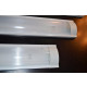 Réglette pour double tube t8 60cm réflecteur opale 