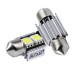 Ampoule navette led c5w 31mm canbus anti-erreur 2 leds /plaque / habitacle autoled® 