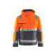 Veste hiver haute-visibilité stretch coloris  48701987 Orange fluo-Gris anthracite 