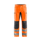 Pantalon artisan haute-visibilité stretch poches 15851811 - Couleur et taille au choix orange fluo-gris anthracite 