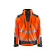 Veste haute-visibilité  44912513 orange fluo-gris anthracite