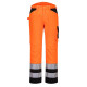 Pantalon de service haute visibilité pw2 - Couleur et Taille au choix Orange-Noir