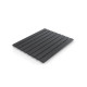 Caillebotis en bois composite gris pour cabine carrée - dimensions 80 x 76 x 3.2 cm Aurlane - CAI047 