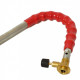 Desherbeur thermique professionnel piezo + 4 cartouches 330g - desherbant thermique ecologique pour cartouche gaz à valve 