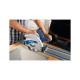 Pack scheppach scie plongeante - 160mm - 1200w - pl55 - 3 rails de guidage - 1 lame - 48 dents - 2 serre-joints 