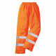 Pantalon de pluie haute-visibilité portwest- Couleur et taille au choix Orange