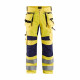 Pantalon de travail haute visibilité stretch blaklader - Coloris et taille au choix Jaune