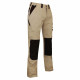 Pantalon de travail été lma pluton ripstop - Coloris et taille au choix Beige-Noir