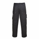 Pantalon de travail multipoches matelassé portwest texo contrast - Taille et coloris au choix Noir-Gris