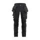 Pantalon X1900 Denim stretch femme 79901141 - Couleur au choix Noir