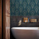 Papier peint art déco Cobalt - DECOCOBALT++ 