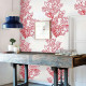 Papier peint corail rouge - CORALLO ROSSO++ 
