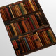 Papier peint d'étagère bibliothèque antique - VINTAGEBOOKS++ 