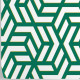 Papier peint géométrique vert - ELITIS++ 