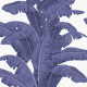 Papier peint palmiers exotiques Blanc et Bleu - PALMEBLUE++ 