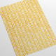 Papier peint pastel à chevrons jaunes - HERRINGBONE GIALLO 