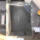 Paroi de douche 140×200 cm + 1 porte coulissante verre trempé 8mm- sens d’ouverture réversible - ROLLING CHROMED 140 Aurlane - FAC614 