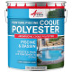 Peinture piscine polyuréthane pour coques polyester, béton - arcapiscine coque polyester – Couleur et conditionnement au choix Gris Clair|5 Kg