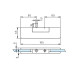 Penture haute 3272 de Stremler Assa Abloy 