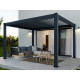 Orion 3x4m avec store lateral 3m - anthracite 
