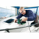 Ponceuse excentrique BOSCH PEX 400 AE - 350W - en coffret + accessoires - 06033A4000 