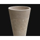 Vasque totem en pierre Pilat - 40 x 40 x 90 - Comptoir des Pierres - Couleur au choix 