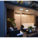Plafonnier 29 cm outdoor lights, en aluminium et polycarbonate 