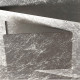 Plafonnier argenté techno   10 cm 