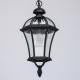 Plafonnier d'extérieur noir street 1 ampoule 110 cm 