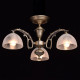 Plafonnier laiton classic 3 ampoules 33 cm 
