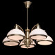 Plafonnier laiton classic 5 ampoules 57 cm 