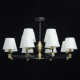 Plafonnier laiton neoclassic 12 ampoules 49 cm 