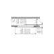Plafonnier led 18 watt 225x225mm - Couleur eclairage - Blanc chaud 3000°K, Finition - Grise 