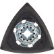 Plateau Delta de ponçage Starlock PRO , Ø93mm , AVZ93G - BOSCH - 2608669125 