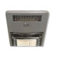 Poêle à gaz infrarouge 4200w hybride gaz /électrique niklas chauffage gaz 2en1 thermo-ventilé 