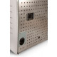 Poêle à granulés canalisable compact de couloir phoenix 9,4kw blanc perlé 